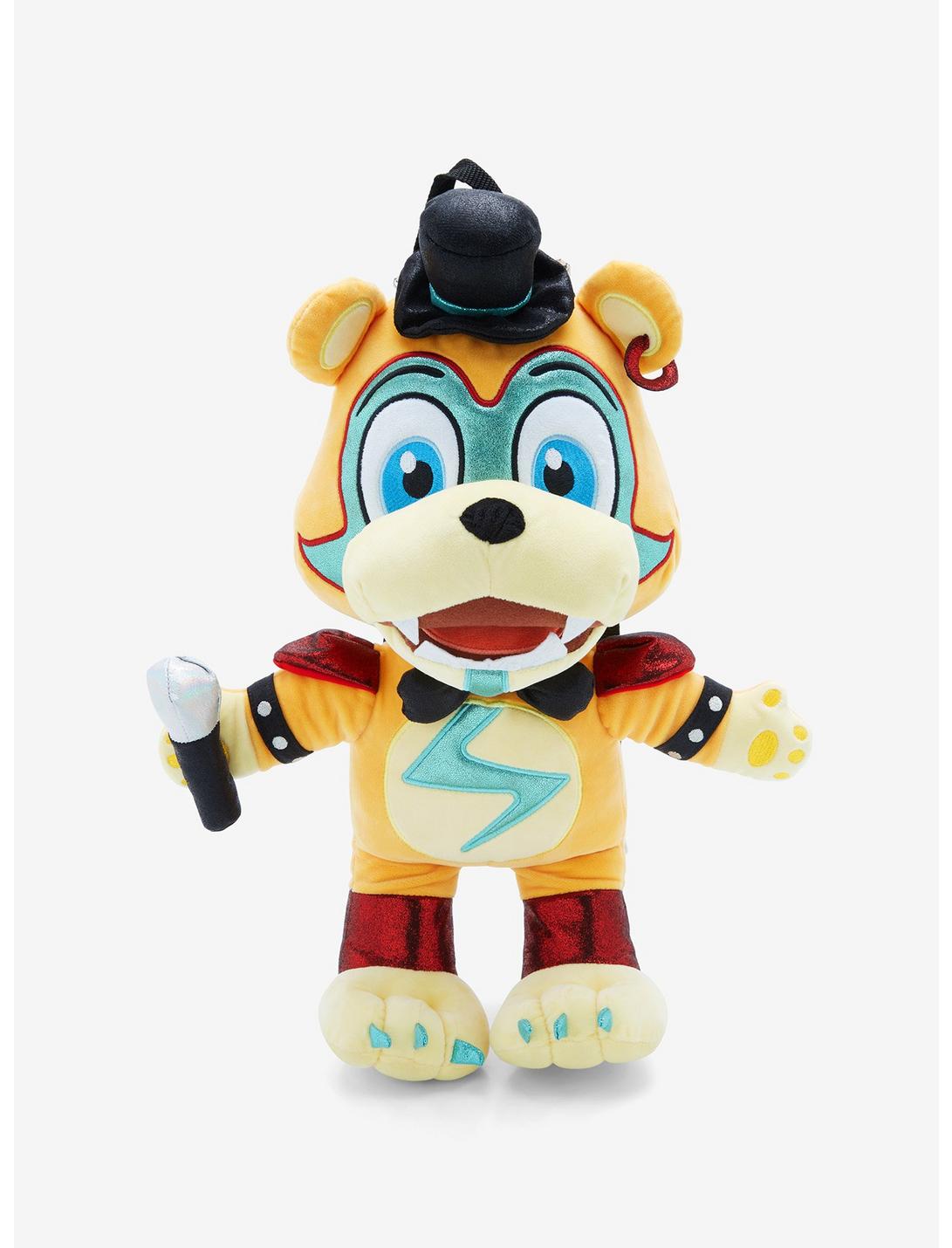 Five Night's At Freddy's: Security Breach Glamrock Freddy Plush Backpack
