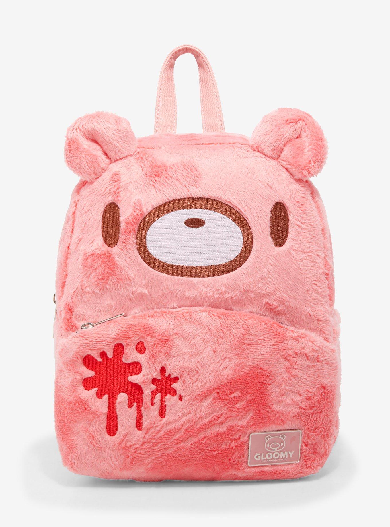 Gloomy Bear Furry Mini Backpack, , hi-res