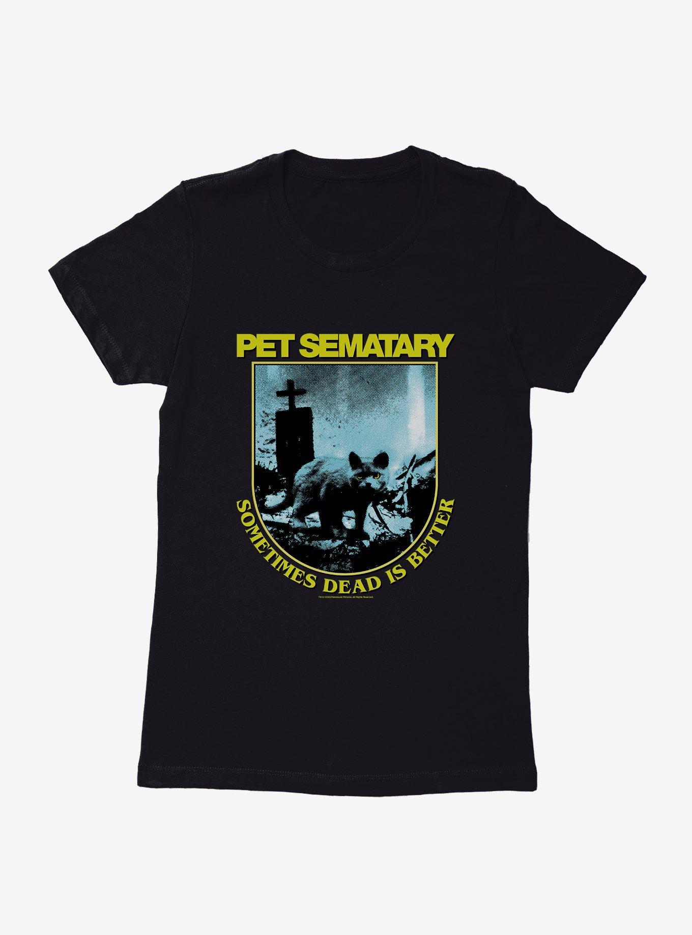 Pet Sematary Church's Eyes Womens T-Shirt, BLACK, hi-res