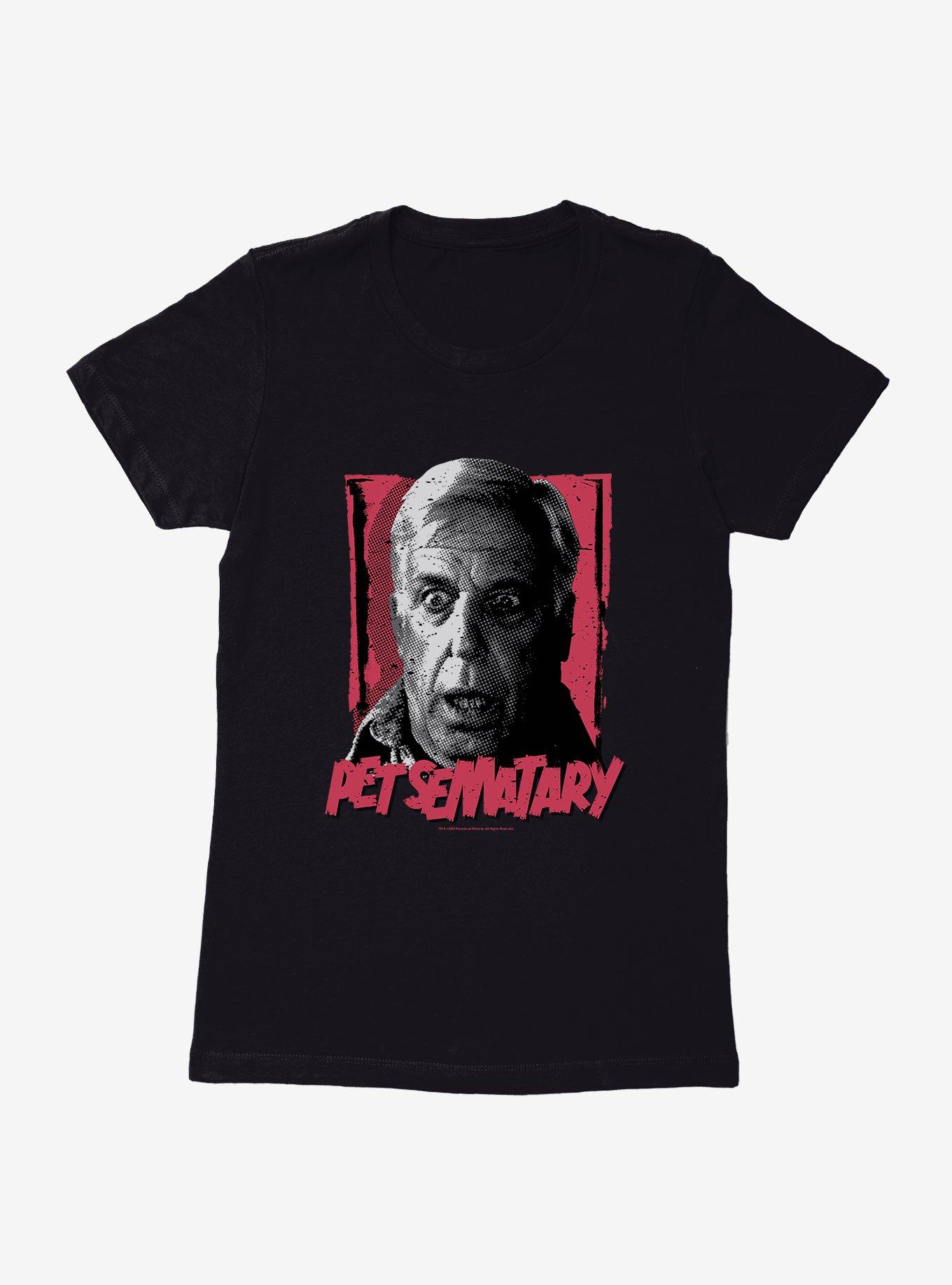 Pet Sematary Jud Crandall Womens T-Shirt, BLACK, hi-res