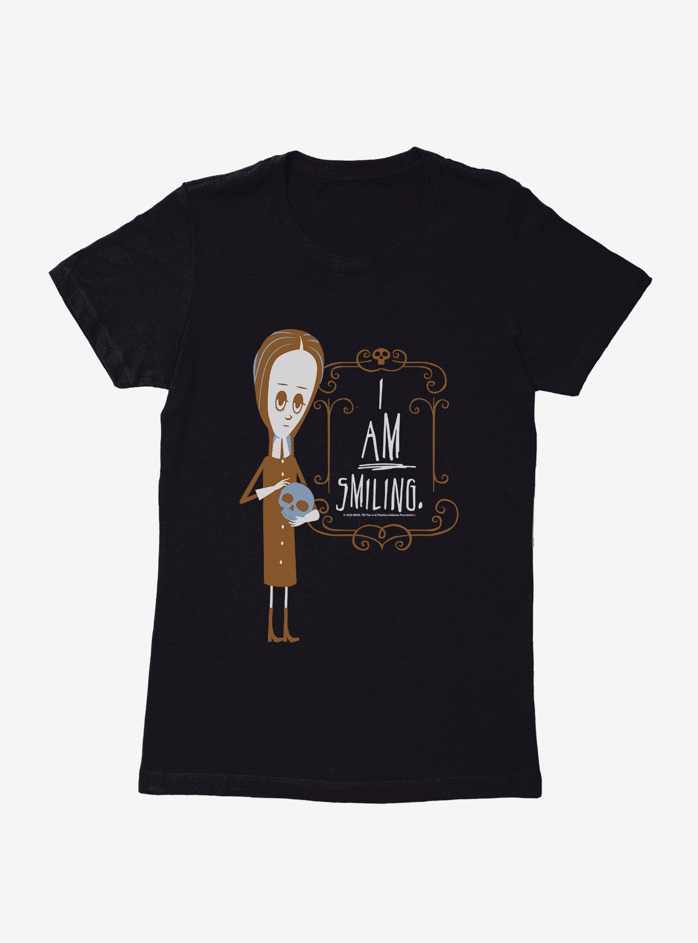 Addams Family I Am Smiling Womens T-Shirt, , hi-res