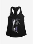 Addams Family Keep Your Chin Up! Womens Tank Top, BLACK, hi-res