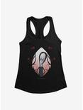 Addams Family Wednesday Spiderwebs Womens Tank Top, BLACK, hi-res