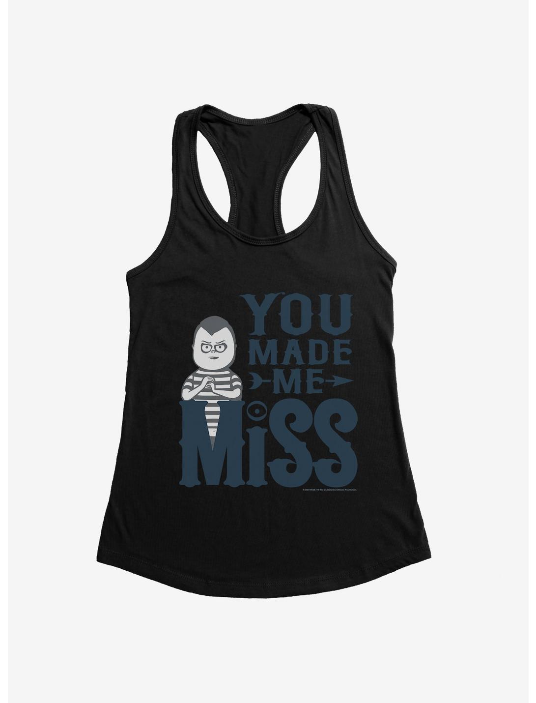 Addams Family You Made Me Miss Womens Tank Top, BLACK, hi-res