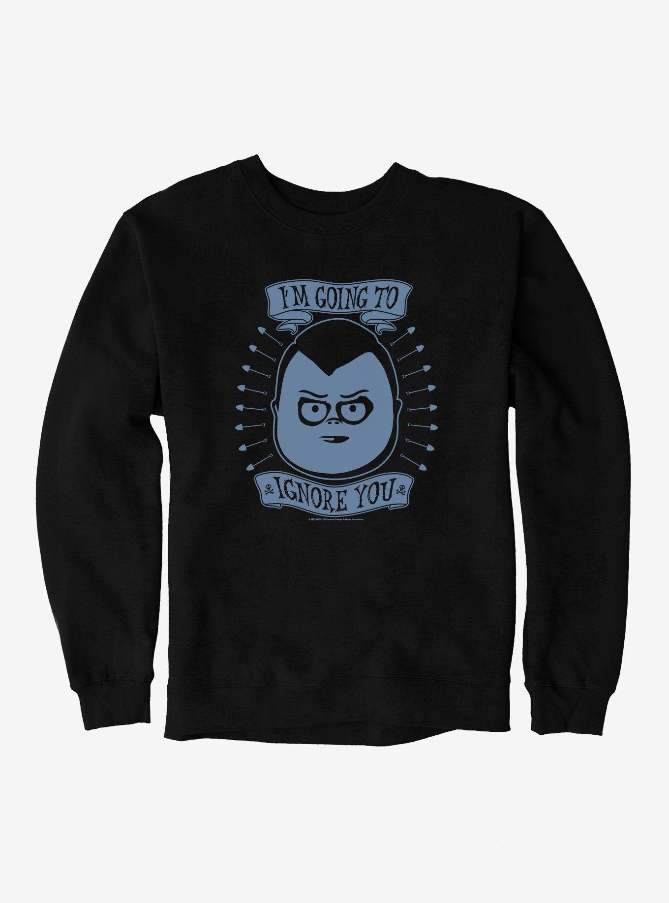 The Addams Family Ignore You Sweatshirt, , hi-res