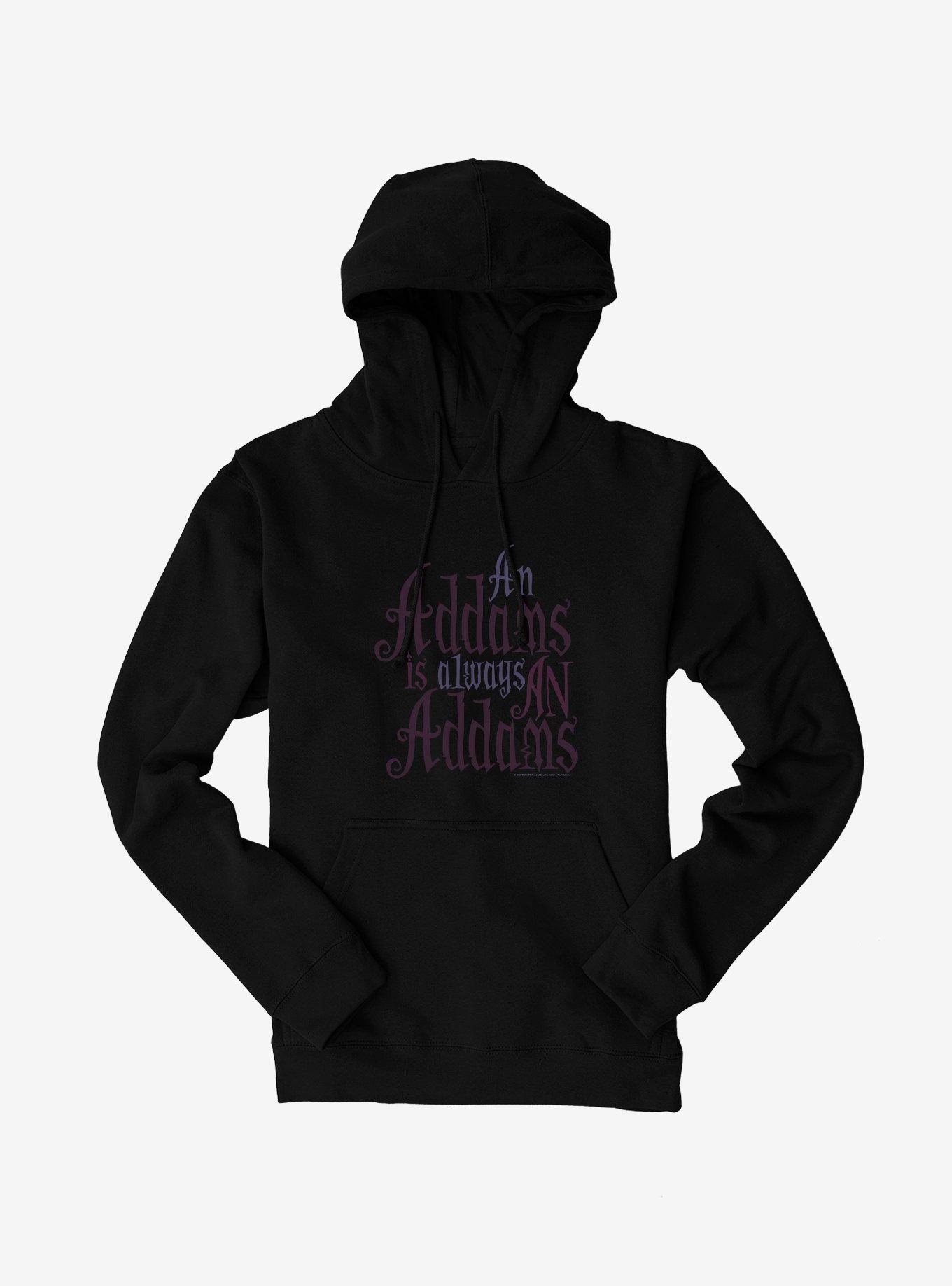 The Addams Family Always An Addams Hoodie, BLACK, hi-res