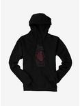 The Addams Family Severed Heart Hoodie, BLACK, hi-res
