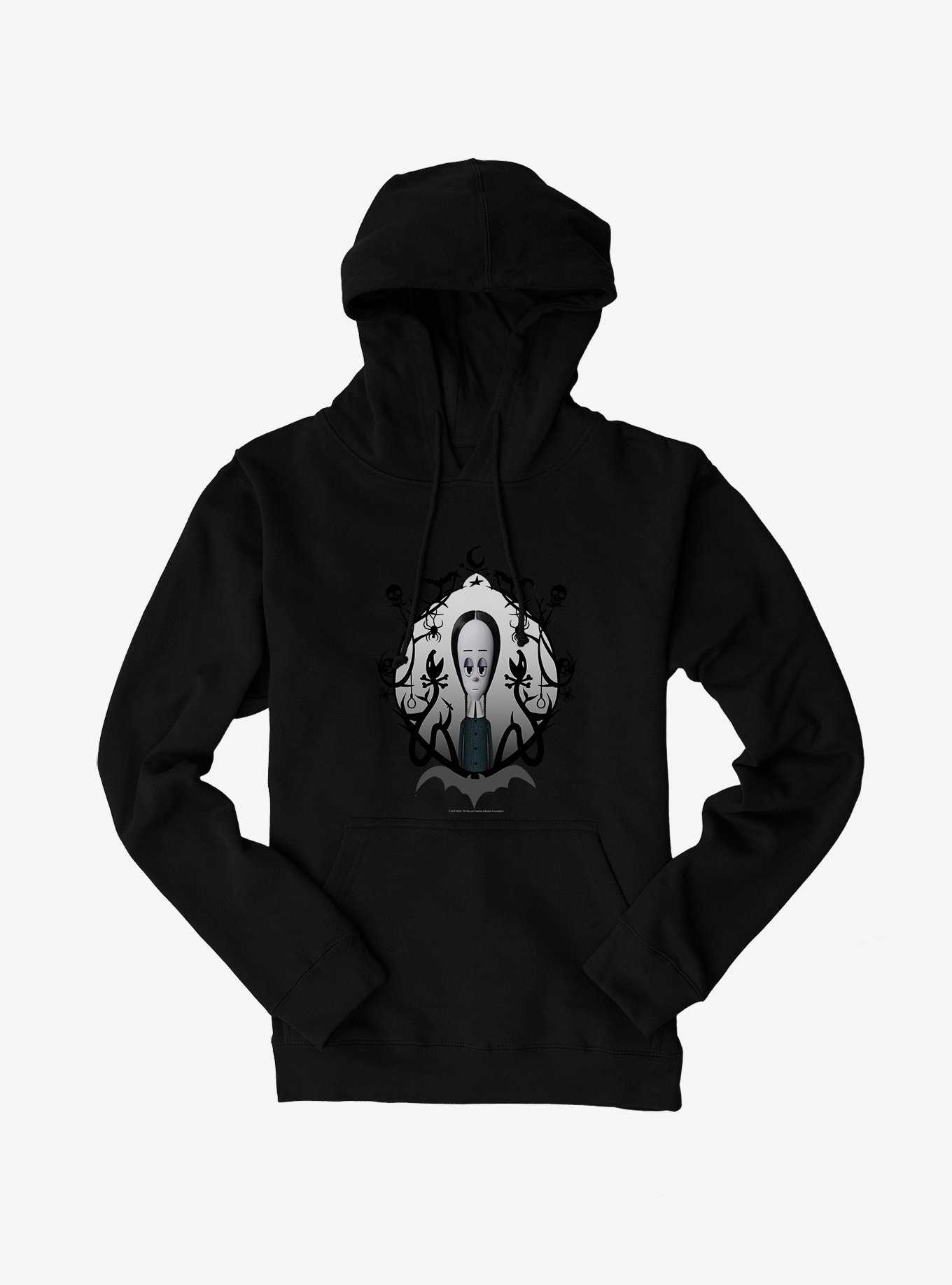 The Addams Family Wednesday Snakes Hoodie, , hi-res