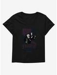Addams Family Love At First Fright Womens T-Shirt Plus Size, BLACK, hi-res