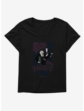 Addams Family Love At First Fright Womens T-Shirt Plus Size, , hi-res