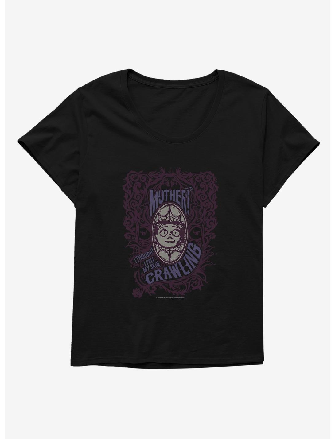 Addams Family Mother? Womens T-Shirt Plus Size, BLACK, hi-res