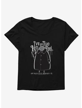 Addams Family Two Left Feet Womens T-Shirt Plus Size, , hi-res