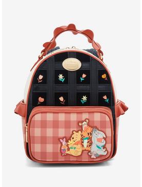 Our Universe Disney Winnie the Pooh Gingham Mini Backpack - BoxLunch Exclusive, , hi-res