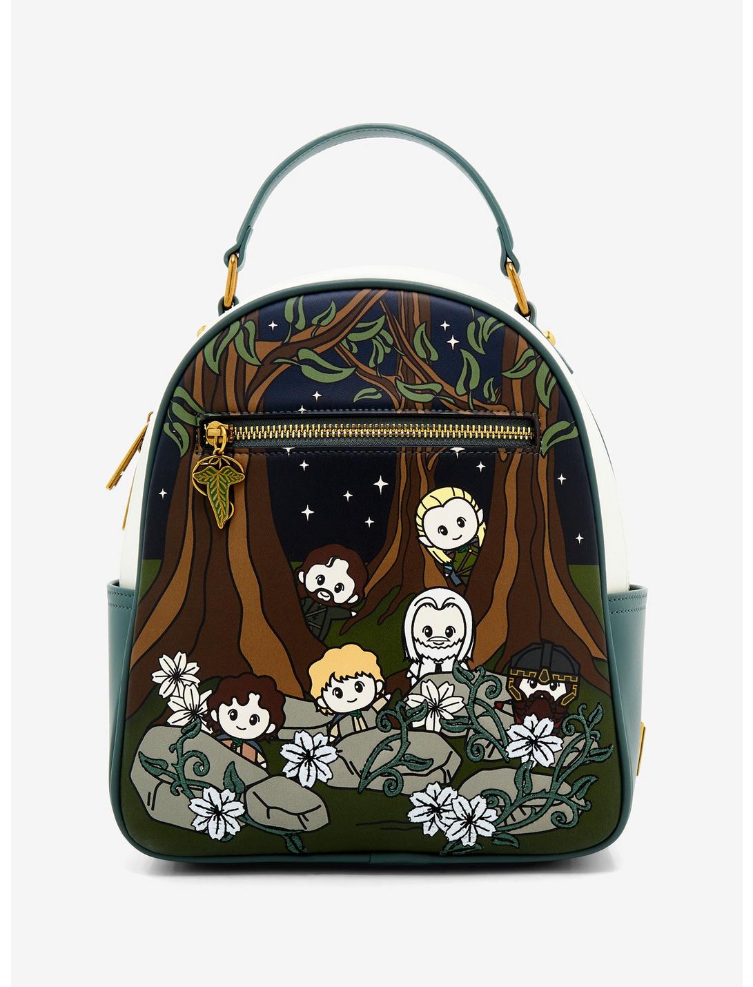 The Lord of the Rings Lothlorien Chibi Fellowship Mini Backpack - BoxLunch Exclusive, , hi-res