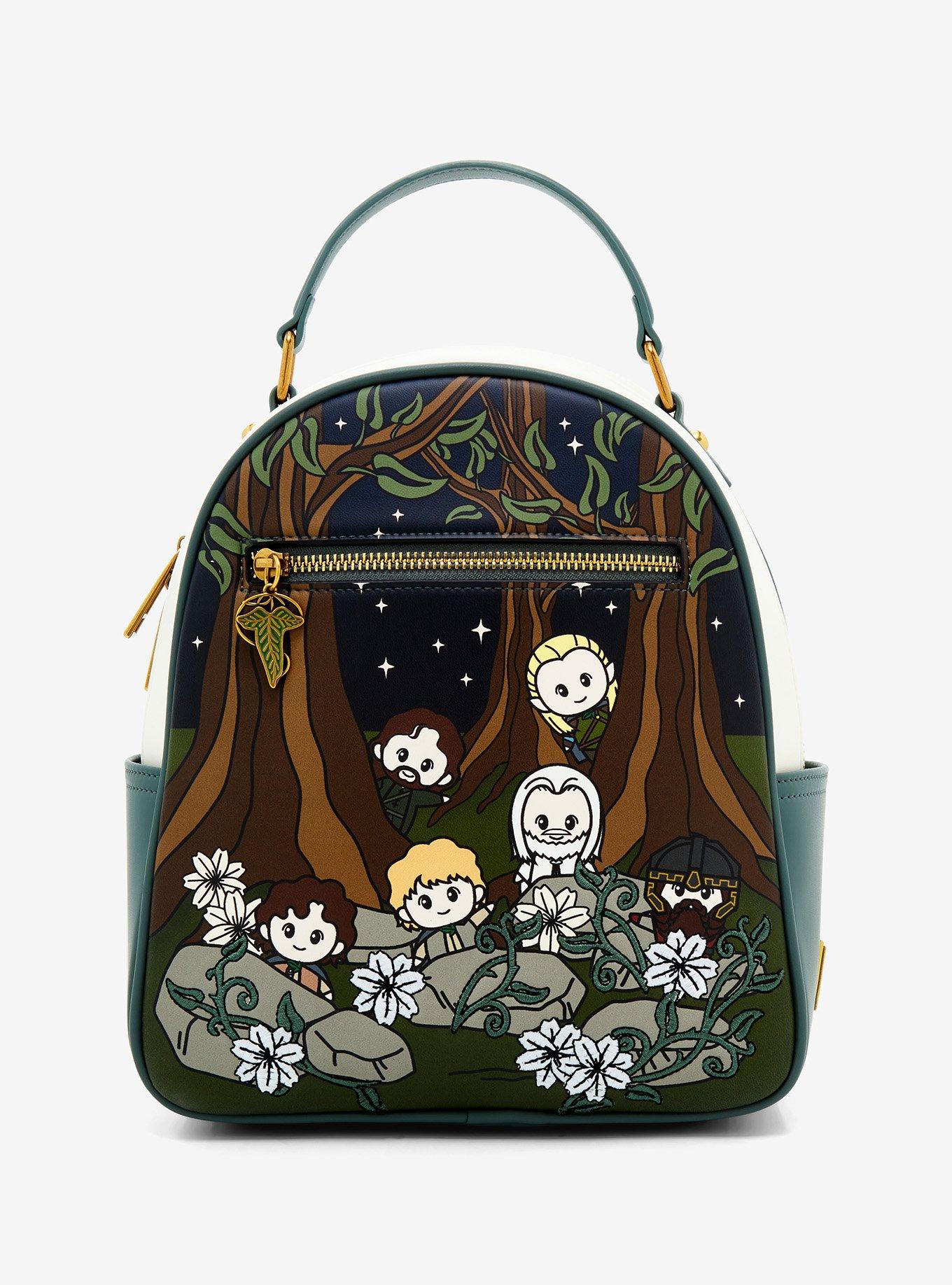 The Lord of the Rings Lothlorien Chibi Fellowship Mini Backpack - BoxLunch Exclusive, , hi-res