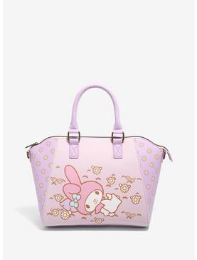 Loungefly My Melody Daisies Satchel Bag, , hi-res