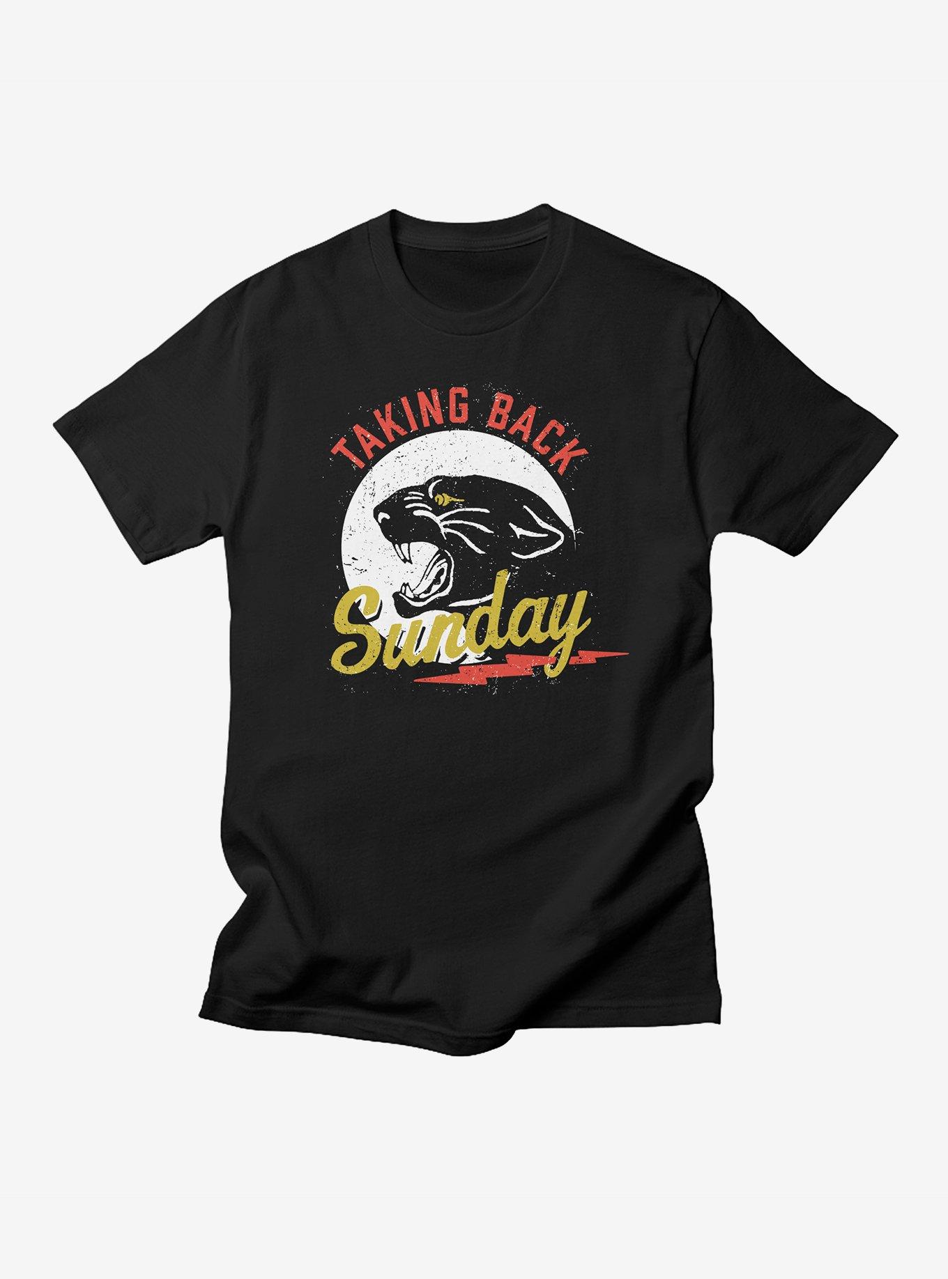 Taking Back Sunday Panther T-Shirt, BLACK, hi-res