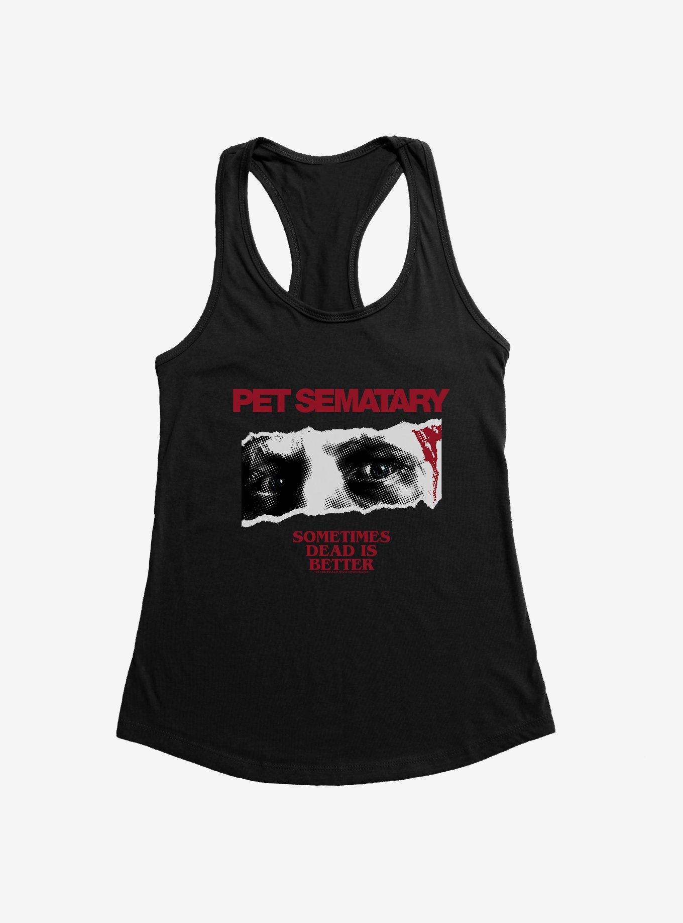 Pet Sematary Blue Eyes Womens Tank Top, , hi-res
