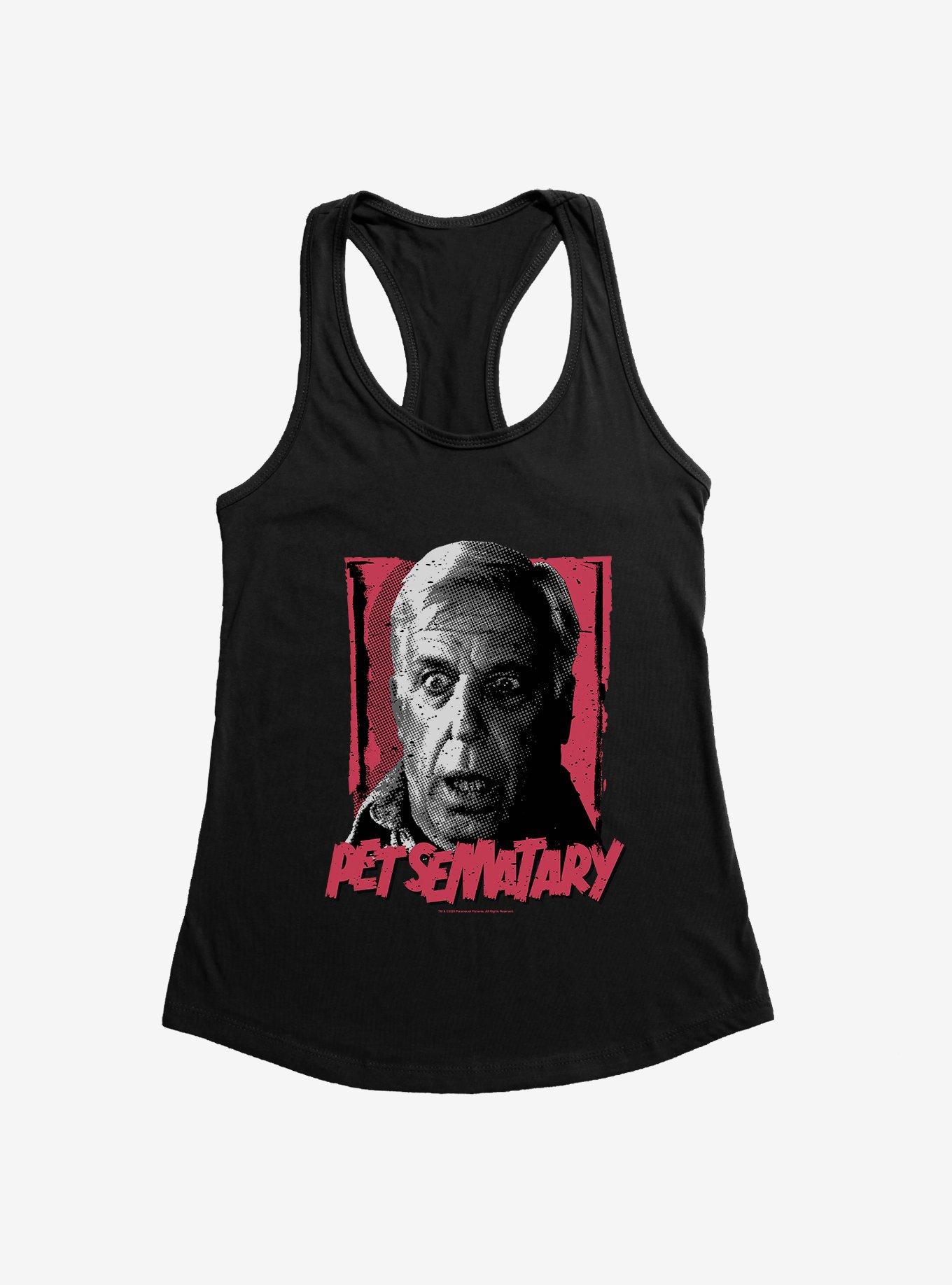 Pet Sematary Jud Crandall Womens Tank Top, BLACK, hi-res