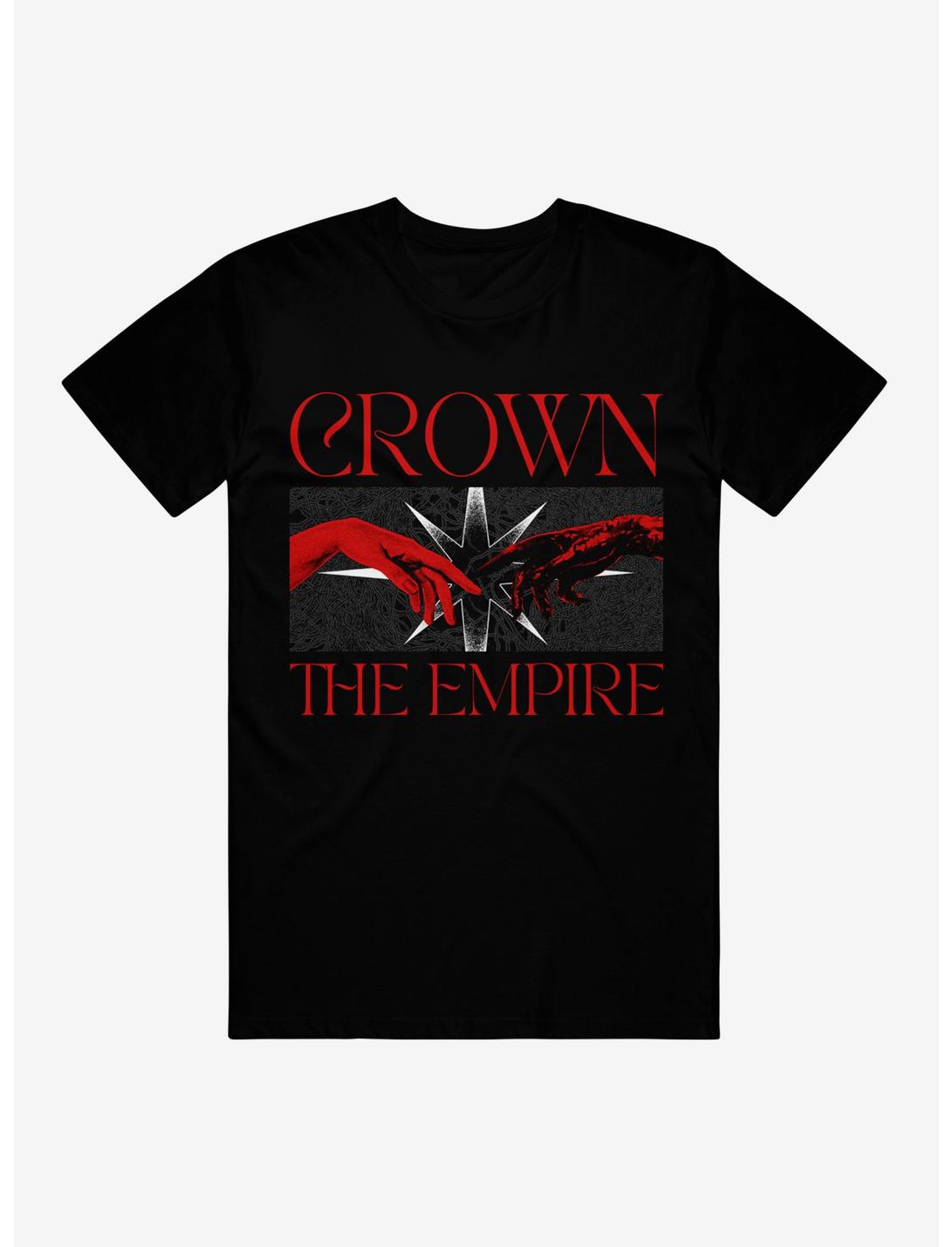 Crown The Empire Creation Moment T-Shirt, BLACK, hi-res