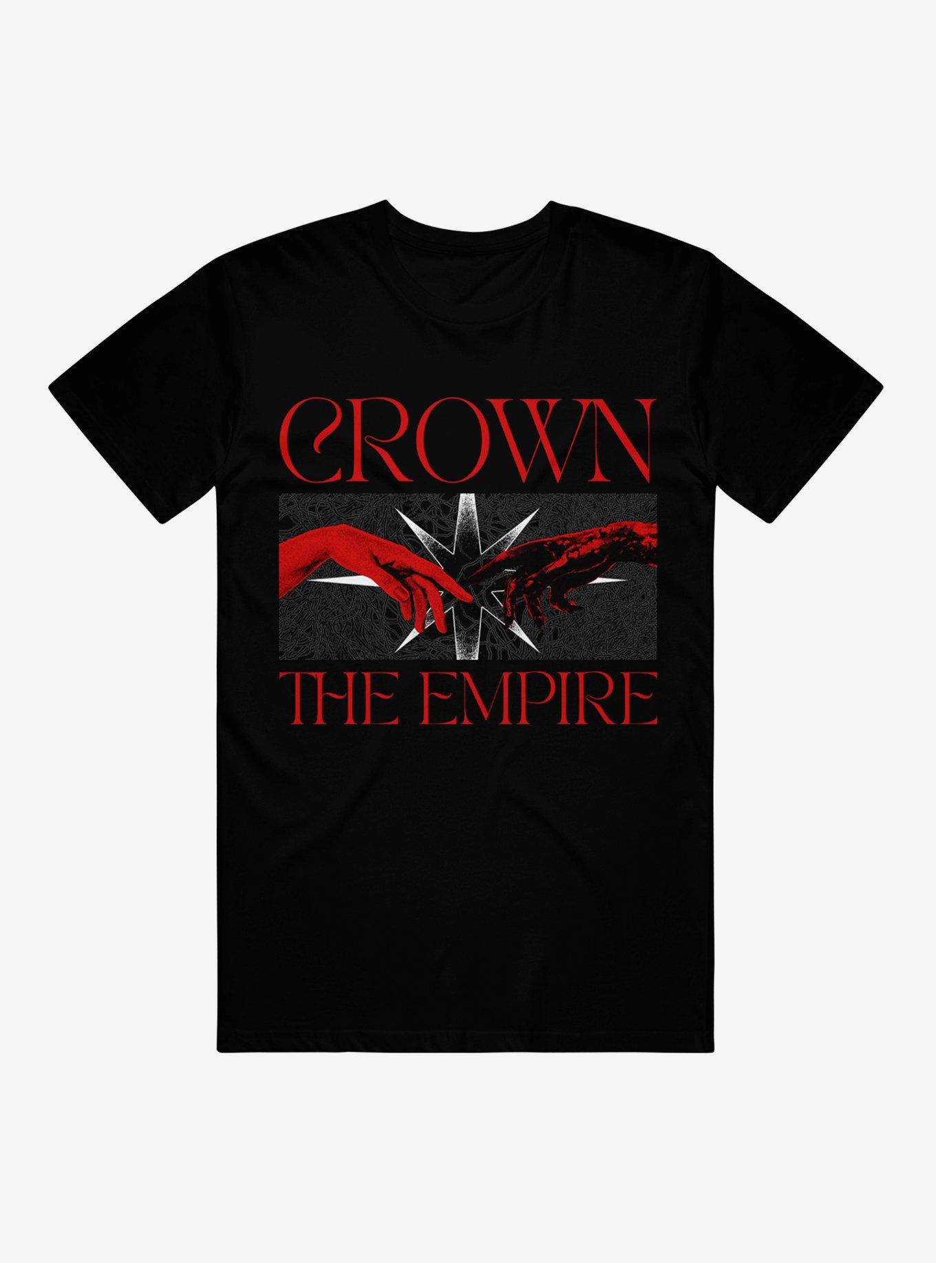Crown The Empire Creation Moment T-Shirt, BLACK, hi-res
