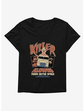 Killer Klowns From Outer Space Vintage Movie Poster Womens T-Shirt Plus Size, , hi-res