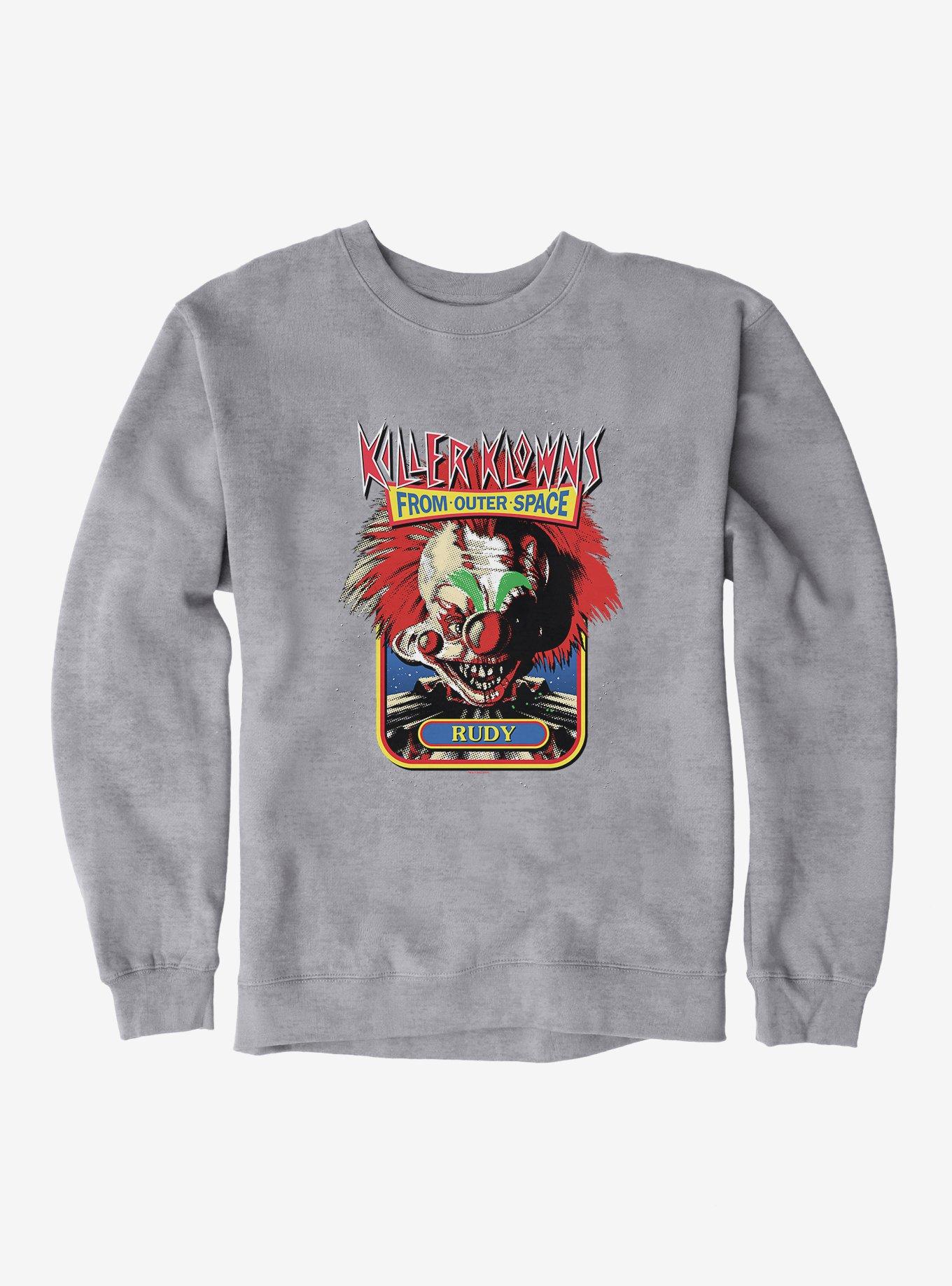 Killer Klowns From Outer Space Rudy Sweatshirt, SPORT GRAY, hi-res