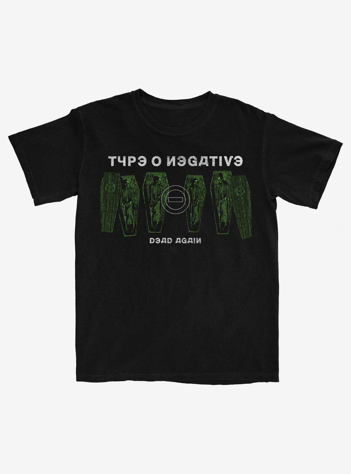 Type O Negative T Shirt Be A Man Band Logo New Official Mens Black :  : Clothing, Shoes & Accessories