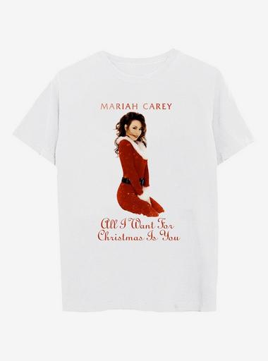 Mariah Carey All I Want For Christmas T-Shirt Hot Topic