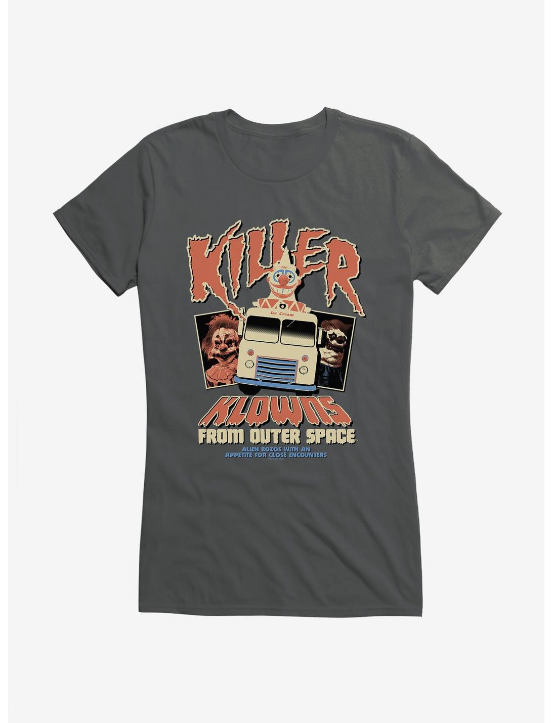Killer Klowns From Outer Space Vintage Movie Poster Girls T-Shirt, , hi-res