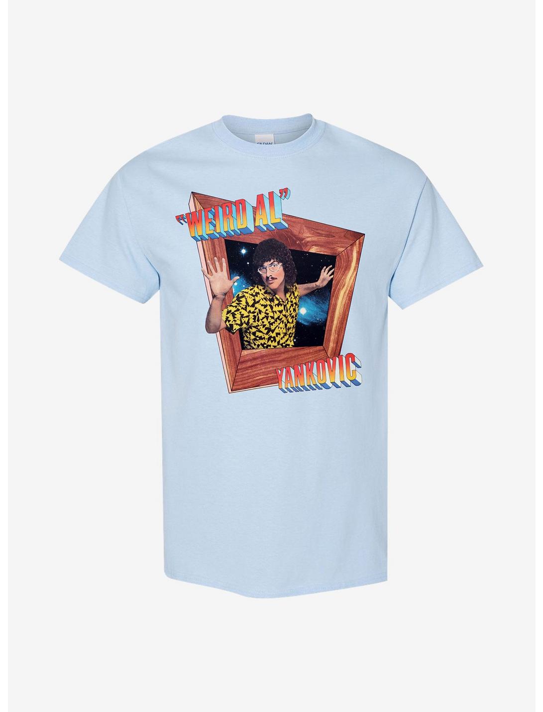 Weird Al Yankovic In 3-D Album Cover T-Shirt, BLUE, hi-res