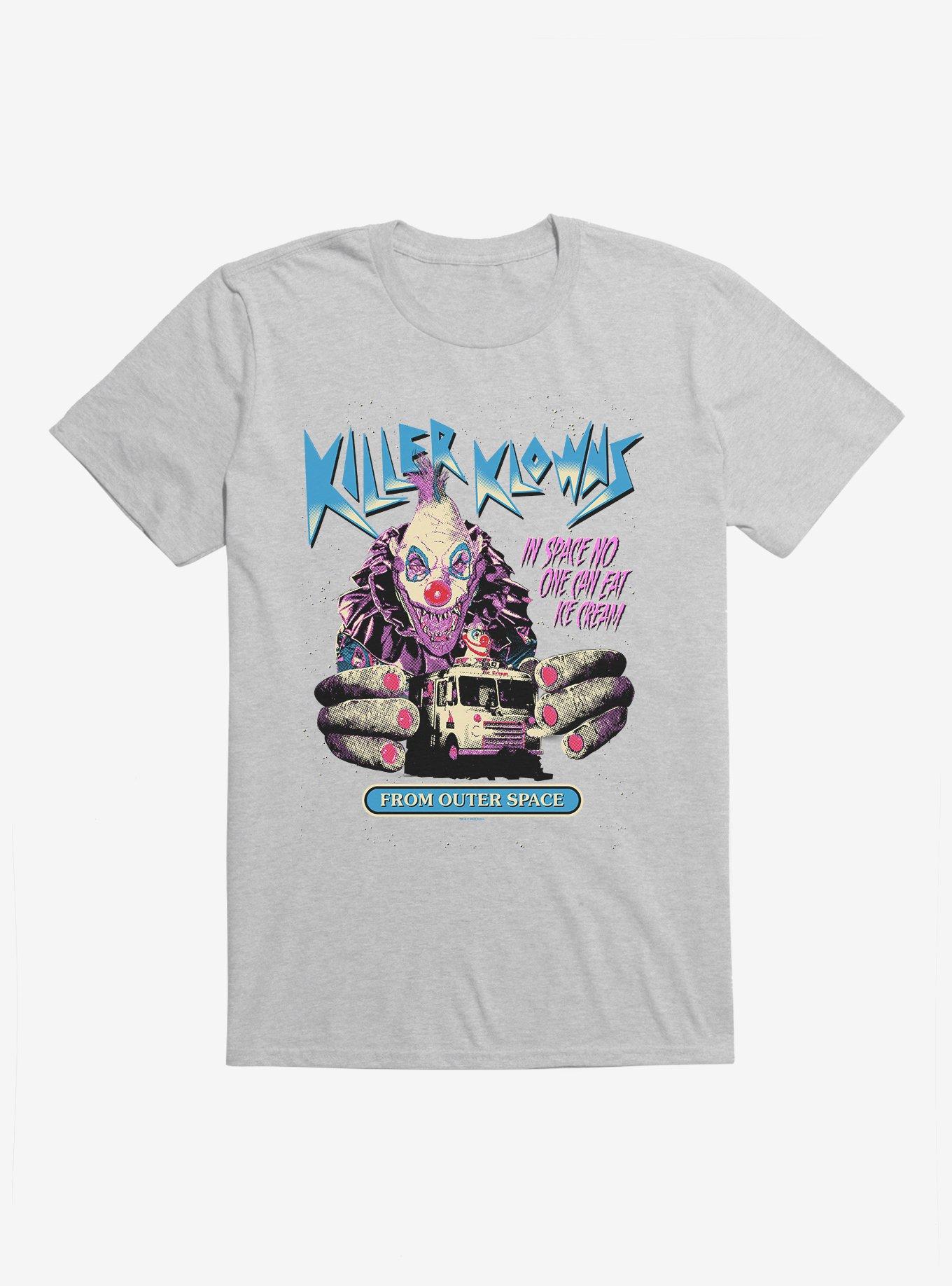 Killer Klowns From Outer Space Klownzilla T-Shirt, HEATHER GREY, hi-res