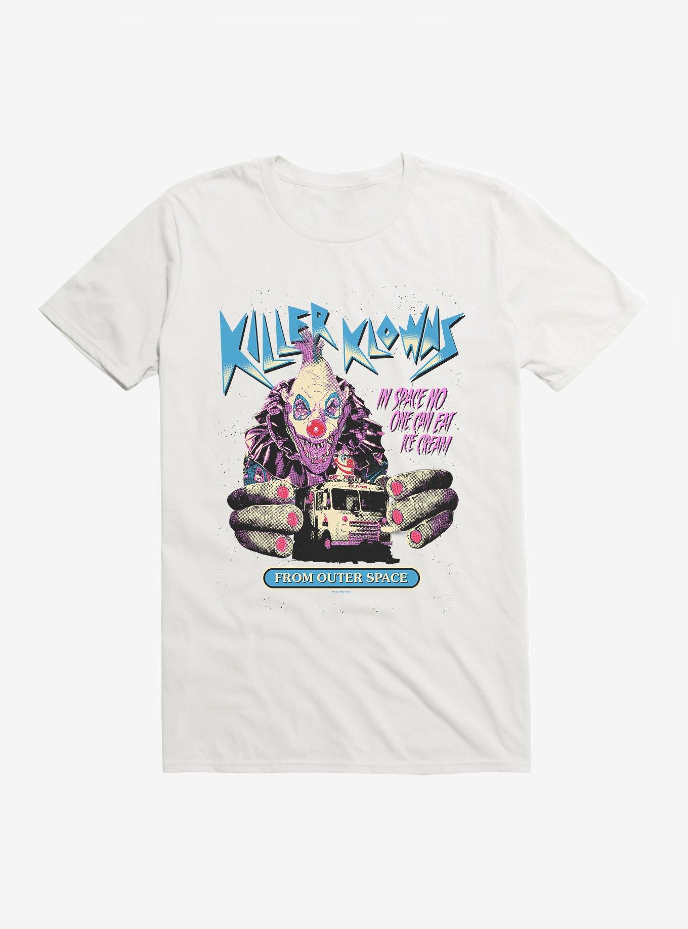 Killer Klowns From Outer Space Klownzilla T-Shirt, WHITE, hi-res