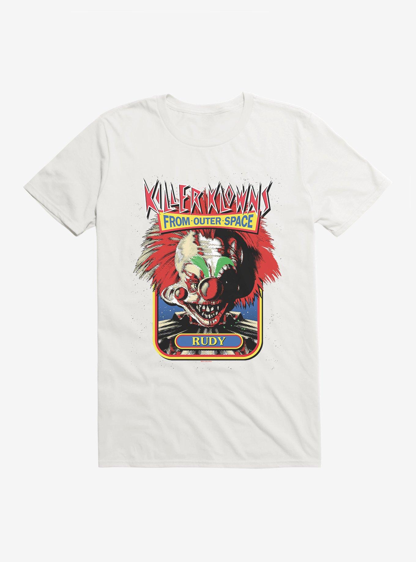 Killer Klowns From Outer Space Rudy T-Shirt, WHITE, hi-res