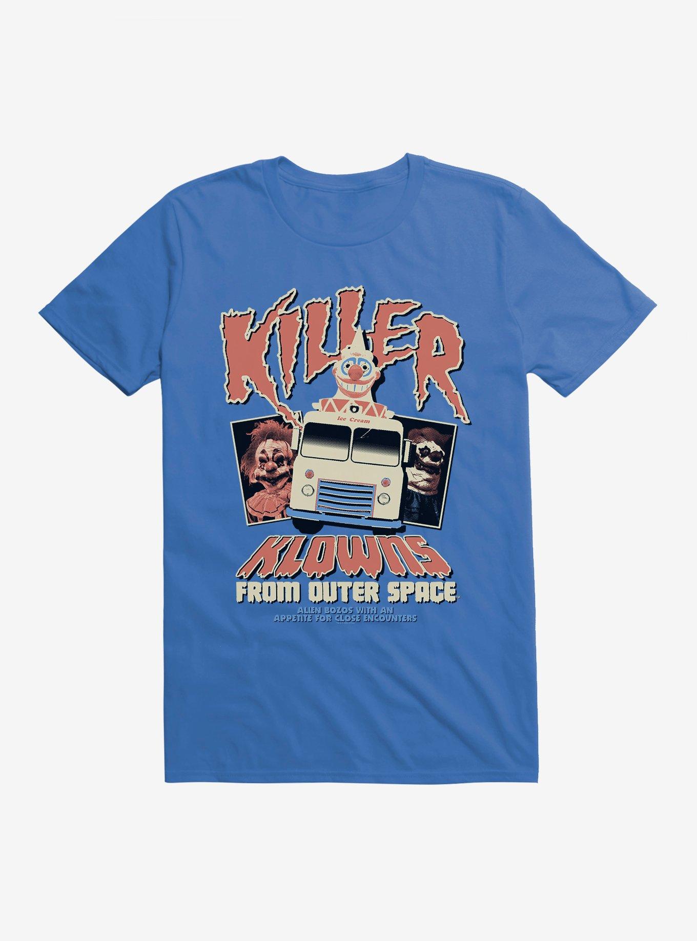 Killer Klowns From Outer Space Vintage Movie Poster T-Shirt