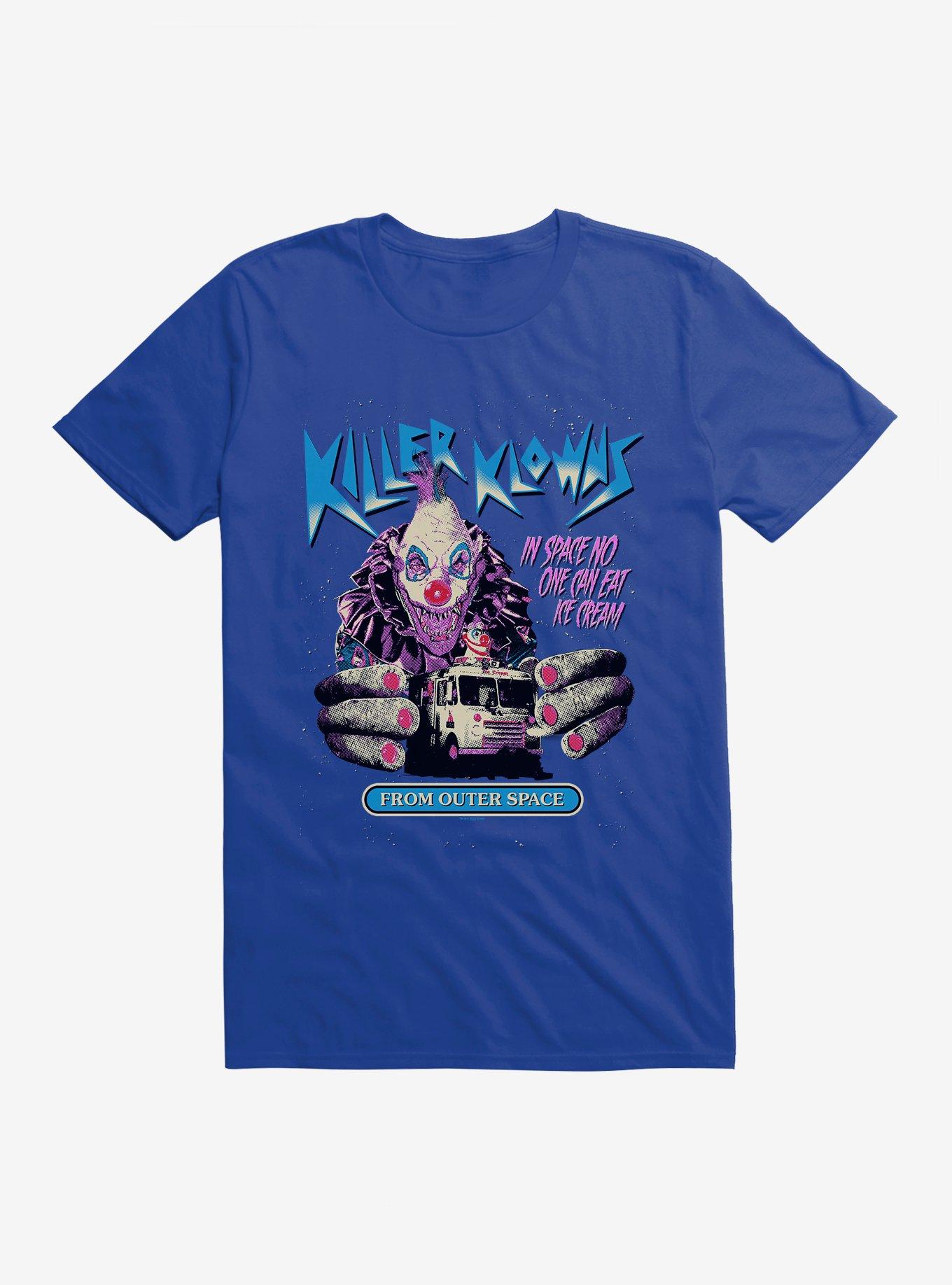 Killer Klowns From Outer Space Klownzilla T-Shirt, ROYAL, hi-res