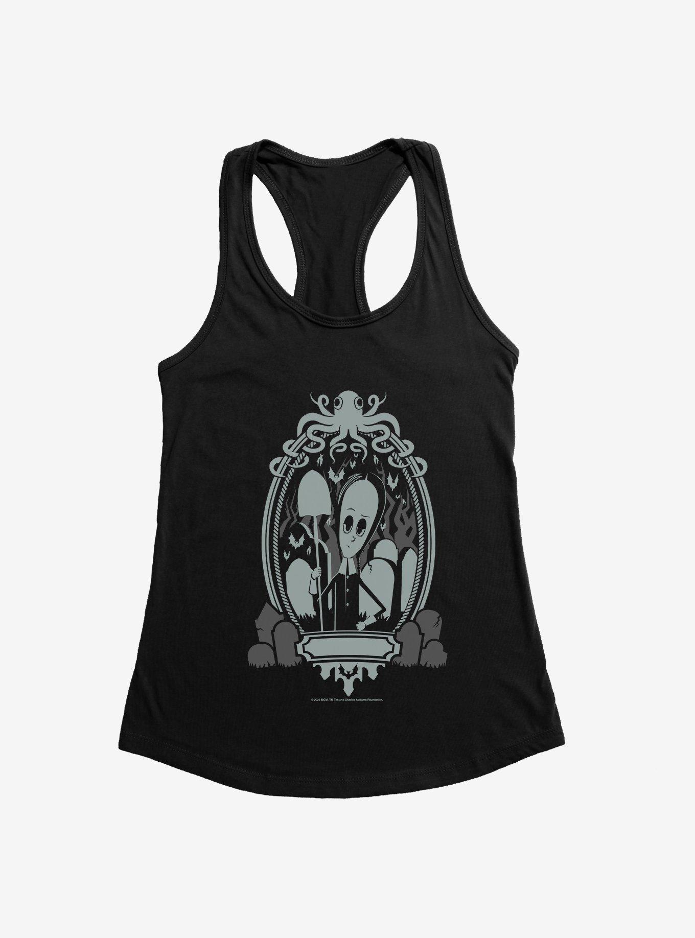 Addams Family Wednesday Addams Girls Tank, , hi-res