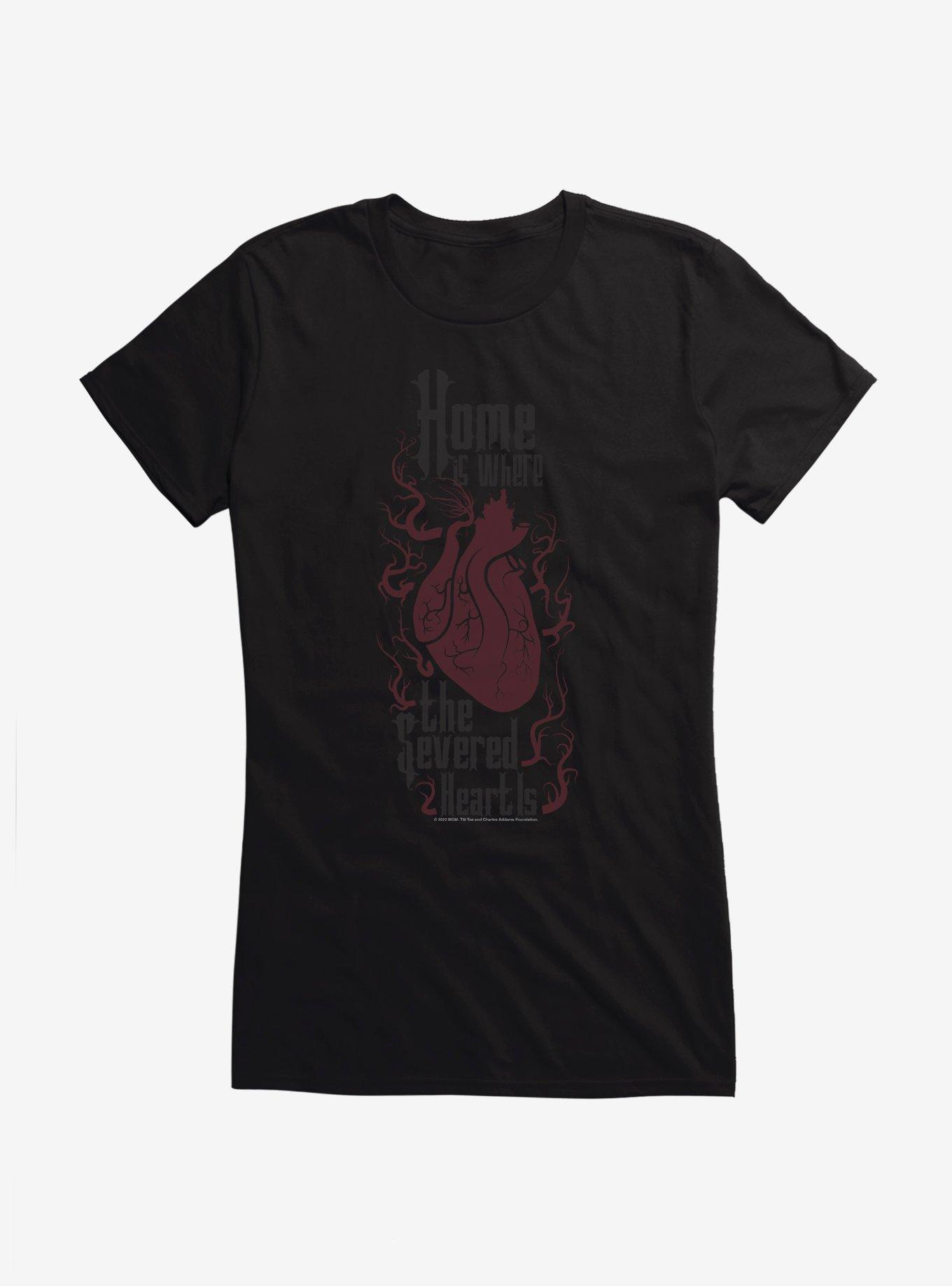 Addams Family Severed Heart Girls T-Shirt, , hi-res