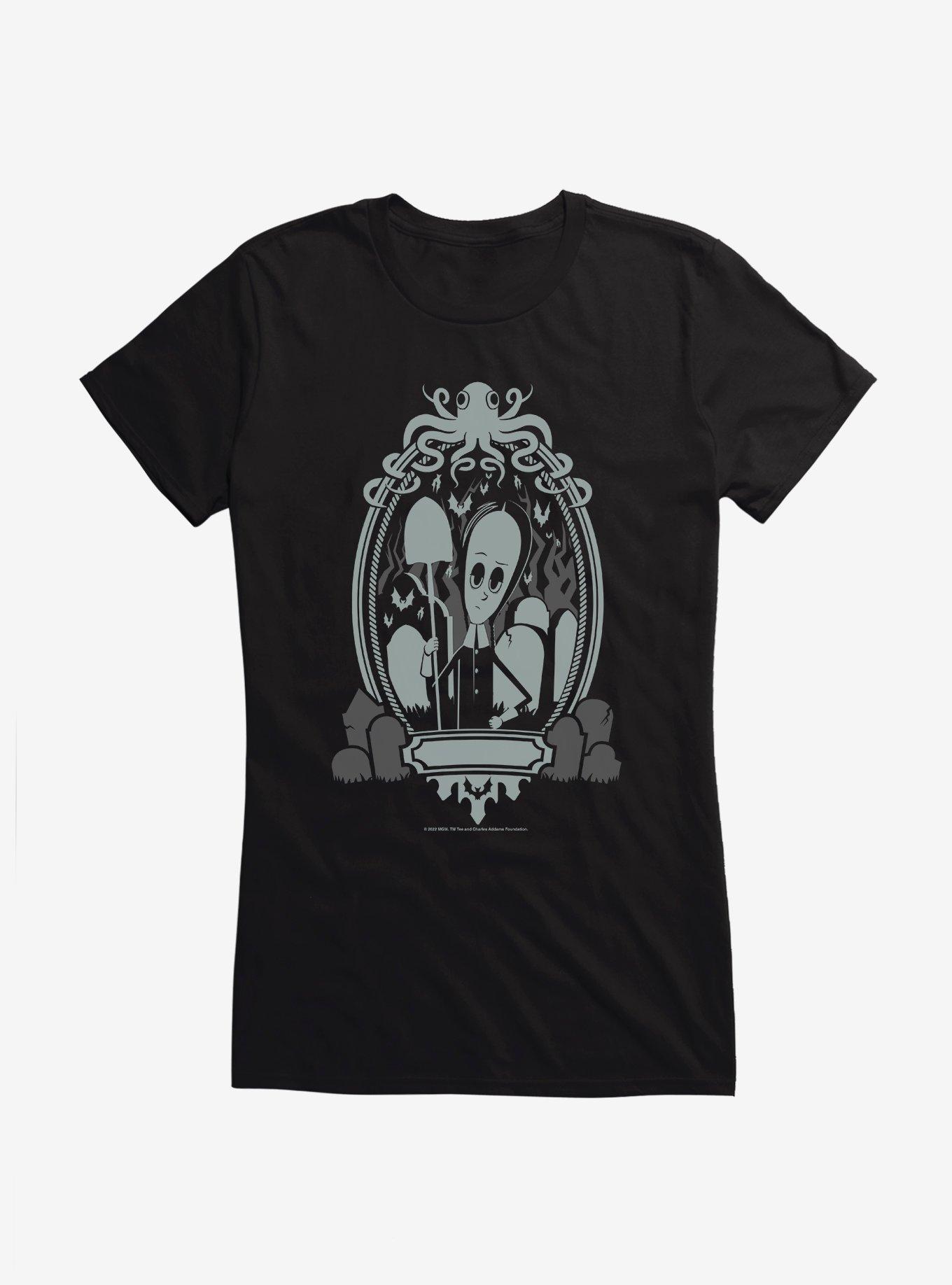 Addams Family Wednesday Addams Girls T-Shirt, , hi-res