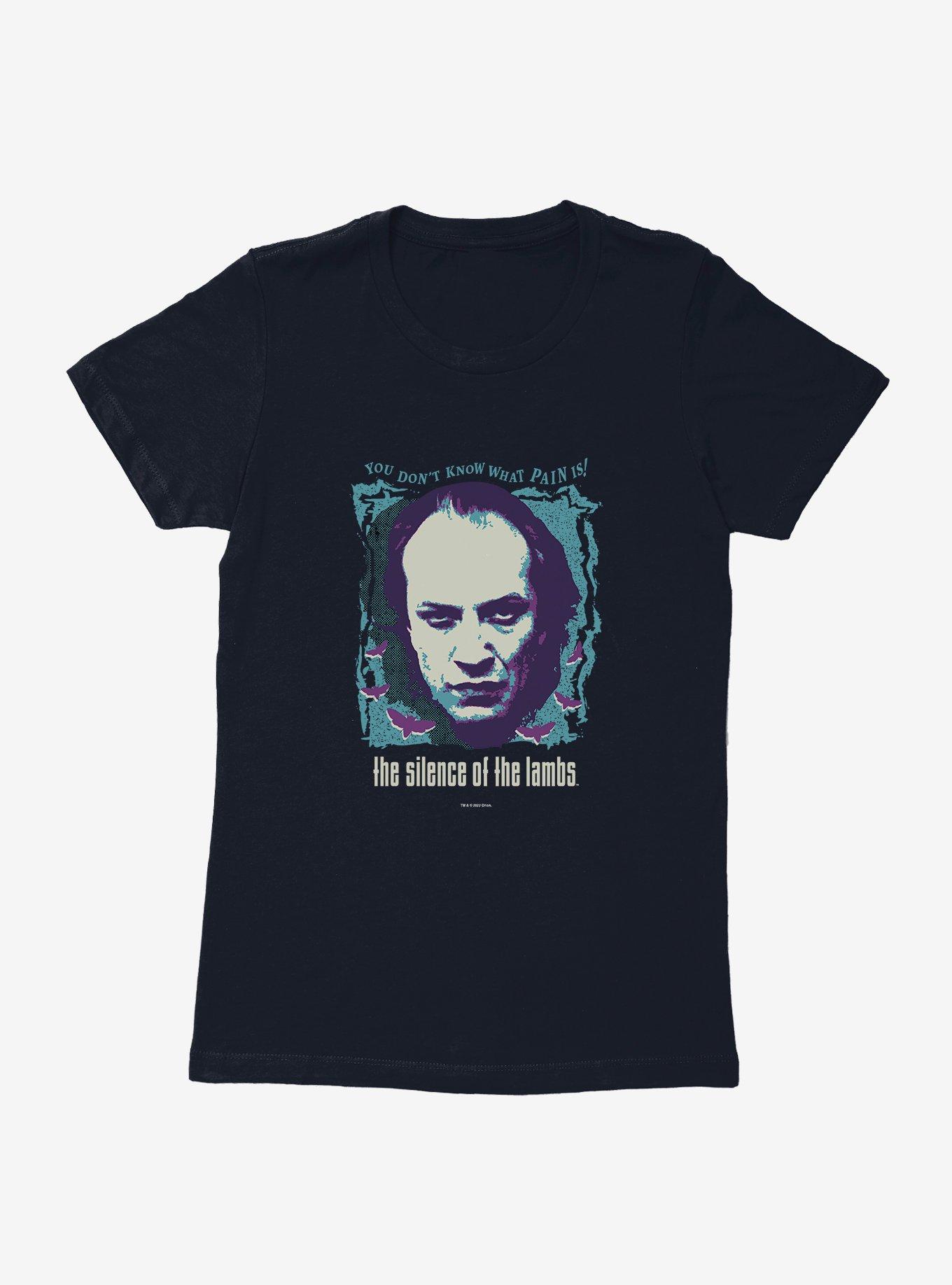 Silence Of The Lambs What Pain Is! Womens T-Shirt, MIDNIGHT NAVY, hi-res