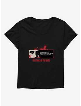 Silence Of The Lambs I Ate His Liver Womens T-Shirt Plus Size, , hi-res