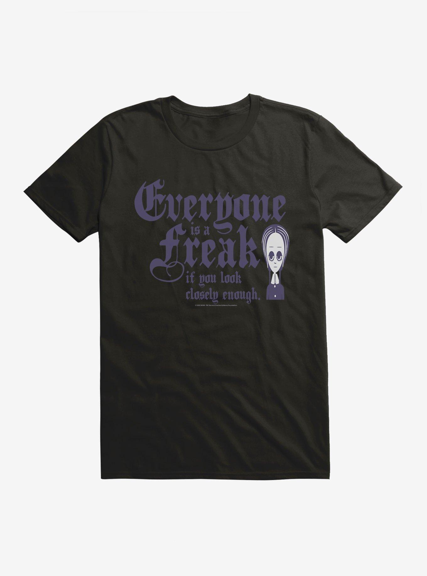 Addams Family Everyone Is A Freak T-Shirt