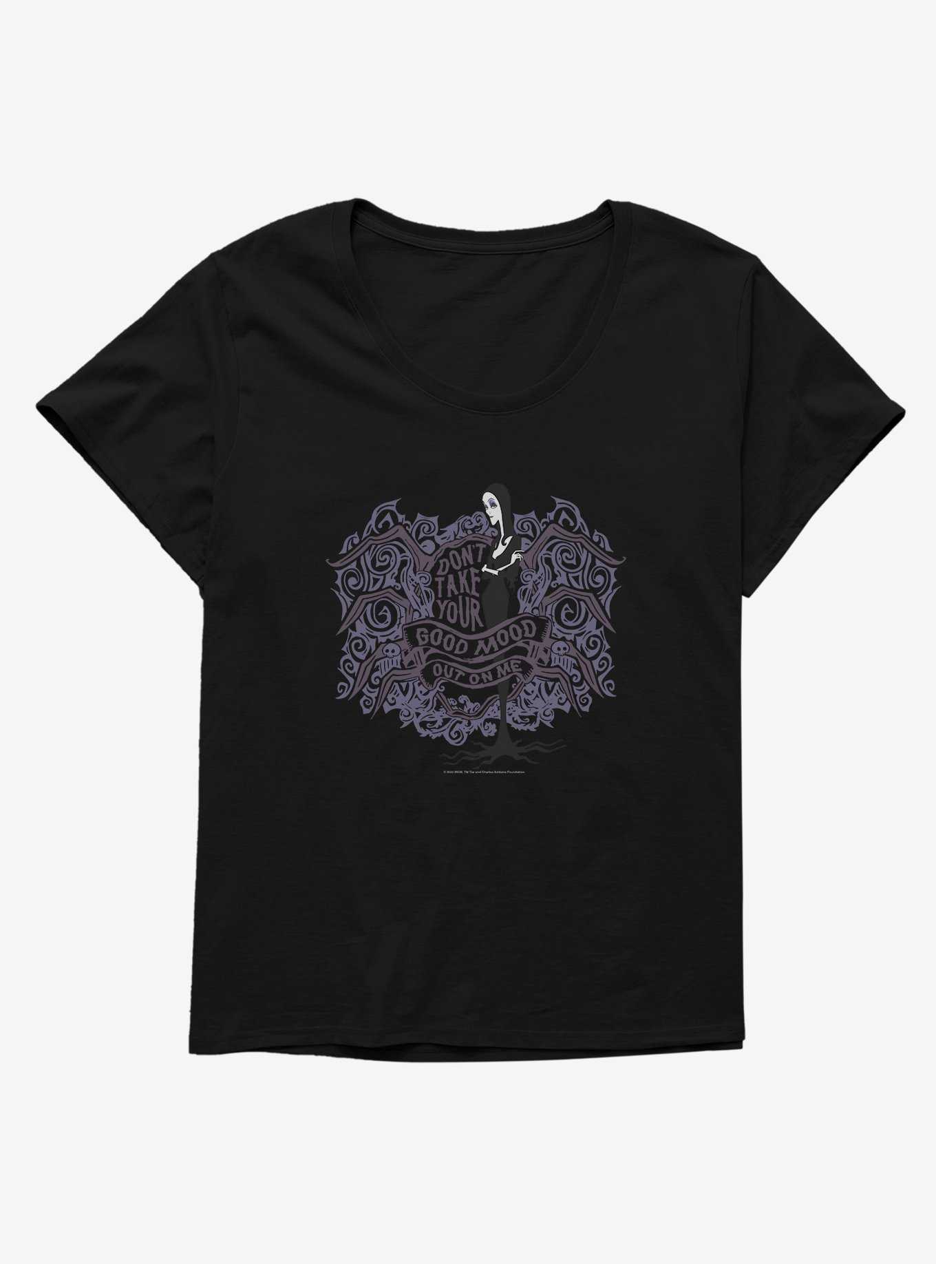 Addams Family Good Mood Girls T-Shirt Plus Size, , hi-res