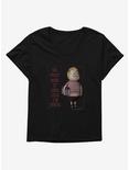 Addams Family Head Shrinking Girls T-Shirt Plus Size, BLACK, hi-res