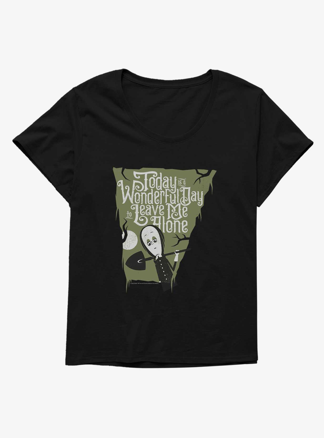 Addams Family Leave Me Alone Girls T-Shirt Plus Size, , hi-res