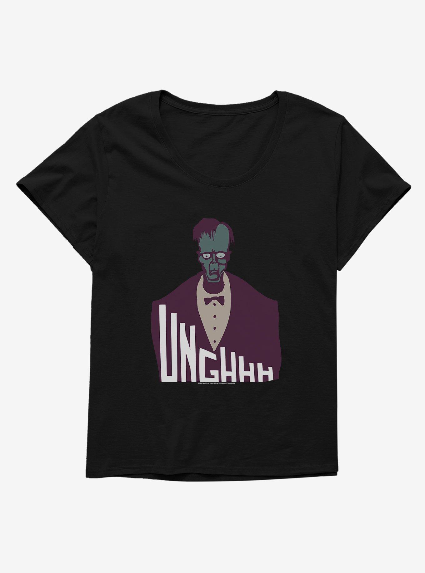 Addams Family Unghhh Girls T-Shirt Plus Size, BLACK, hi-res