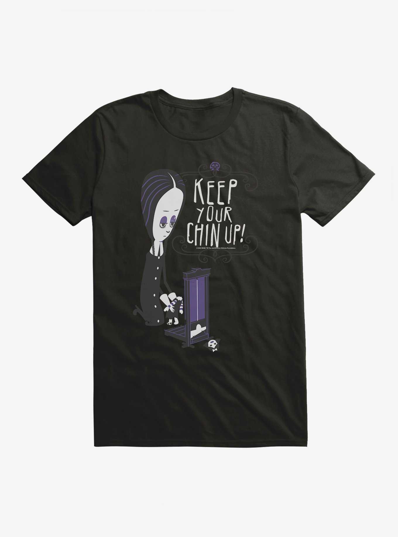 Addams Family Keep Your Chin Up! T-Shirt, , hi-res
