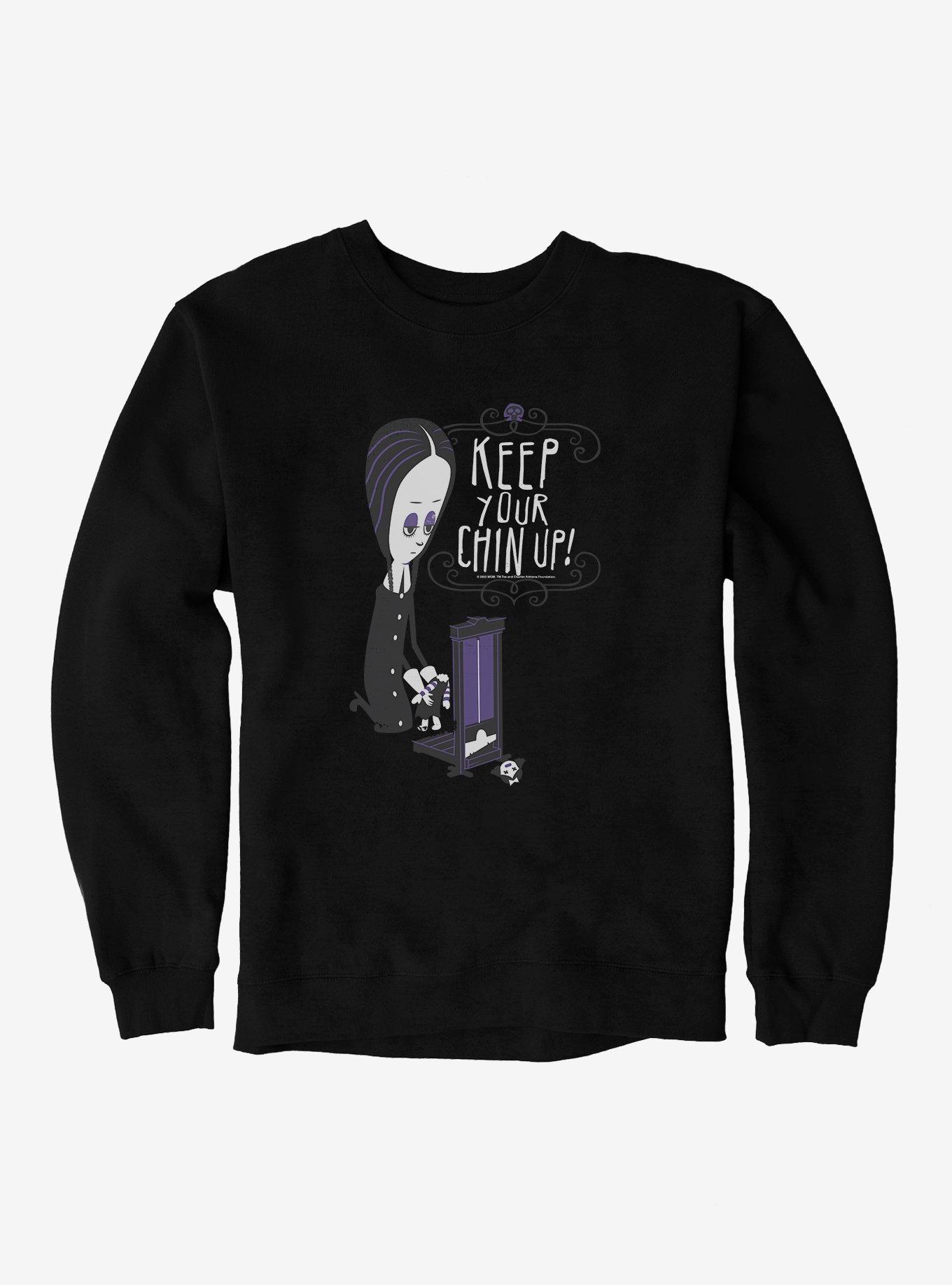 THRDLESS The Addams Family Keep Your Chin Up! Sweatshirt