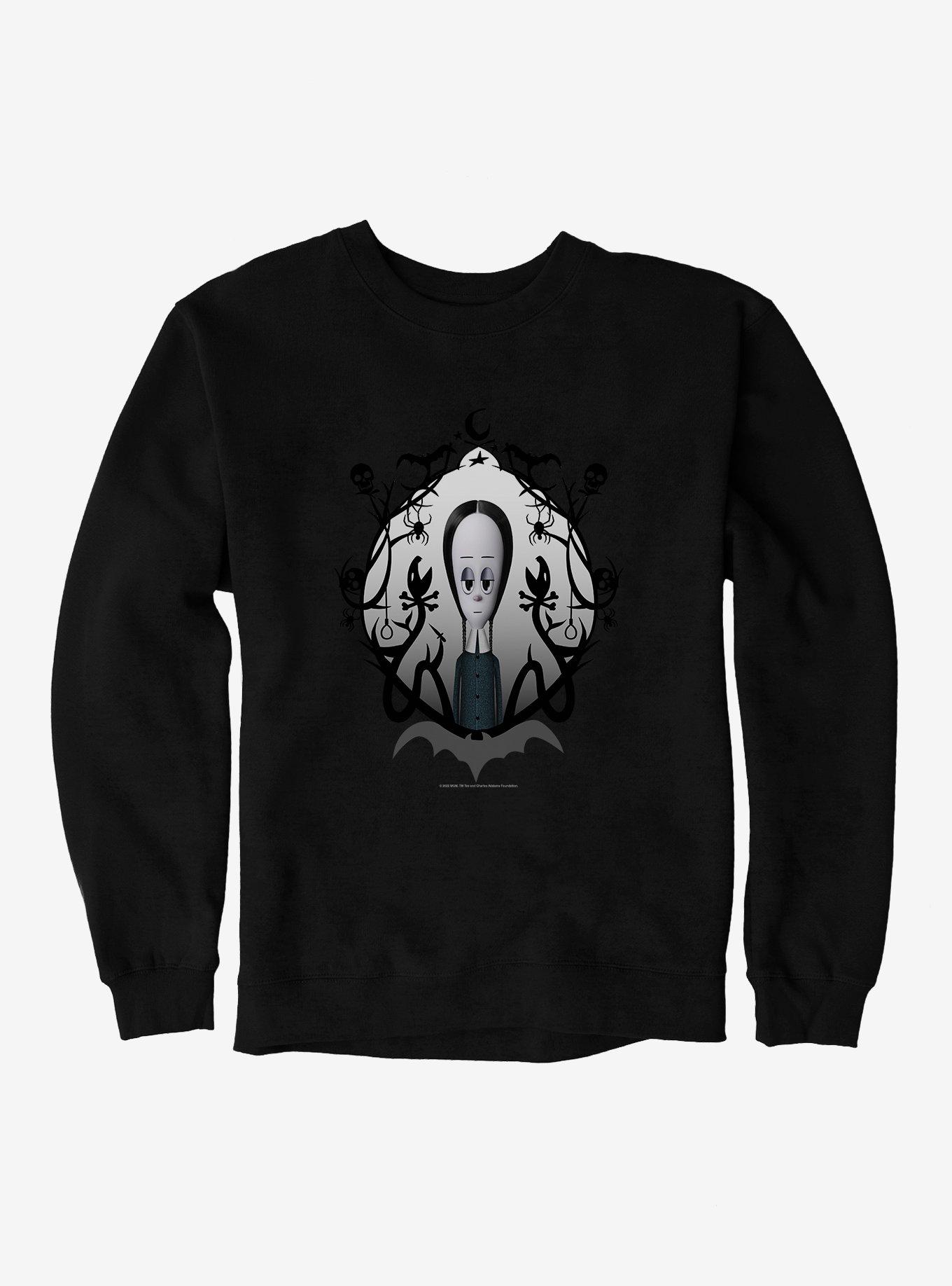 THRDLESS The Addams Family Wednesday Snakes Sweatshirt