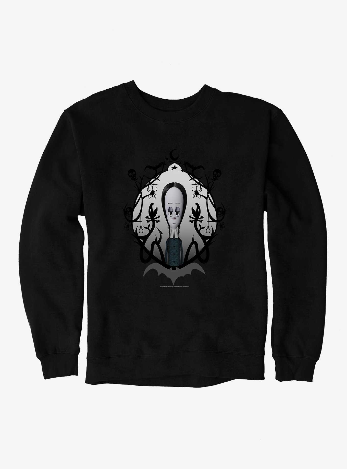 The Addams Family Wednesday Snakes Sweatshirt, , hi-res
